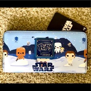 Loungefly Star Wars Pop! Empire Strikes Back Planet Hoth Wallet